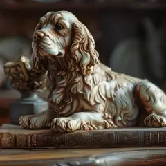 Wierność w porcelanie: Postaw na porcelanowe figurki psa 