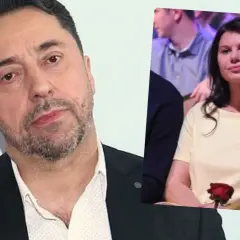 Marcin Miller z żoną Anną i innymi osobami.