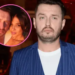 Piotr Cugowski z narzeczoną w okrągłej ramce.