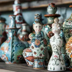 Ćmielów: tradycja i nowoczesność - figurki z urokiem