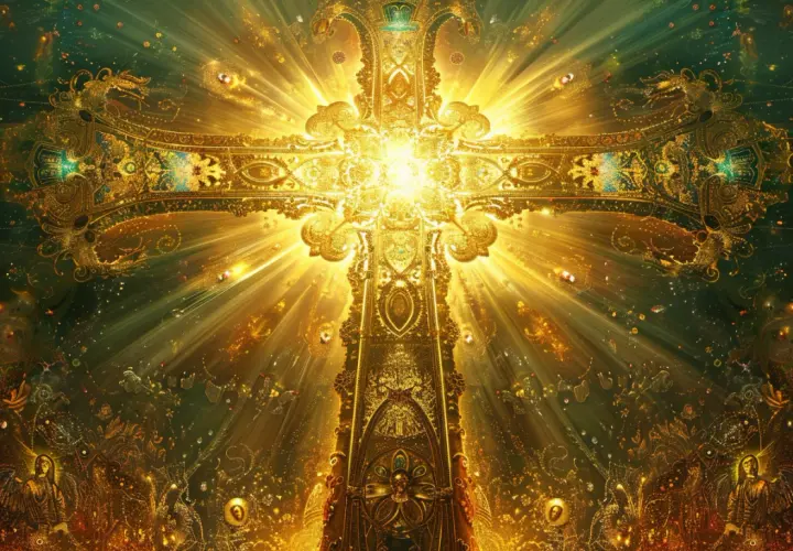 Święte ikony: krzyż w sztuce religijnej - duchowe przeżycie