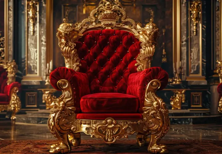 Fotel tron - efektowny i majestatyczny element dekoracji wnętrz