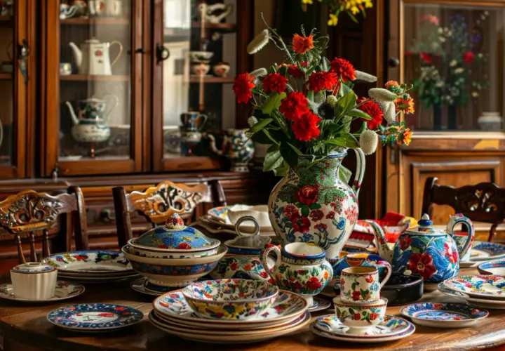 Porcelana Ćmielów z lat 70.: cenne kolekcje i ich wartość