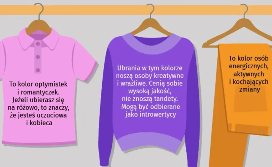 Co kolor ubrania mówi o tobie? Zaskakujące znaczenia barw