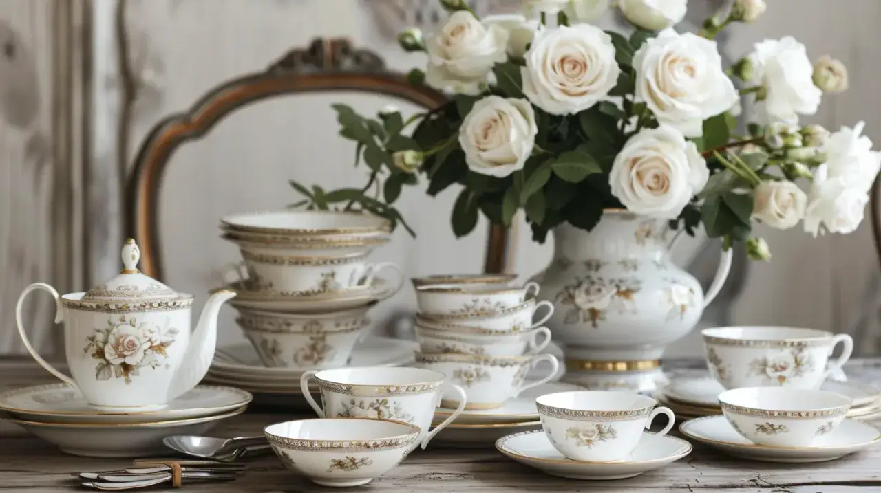 Zdjęcie Rosenthal Maria Biała: historia, styl i ekskluzywne promocje porcelany